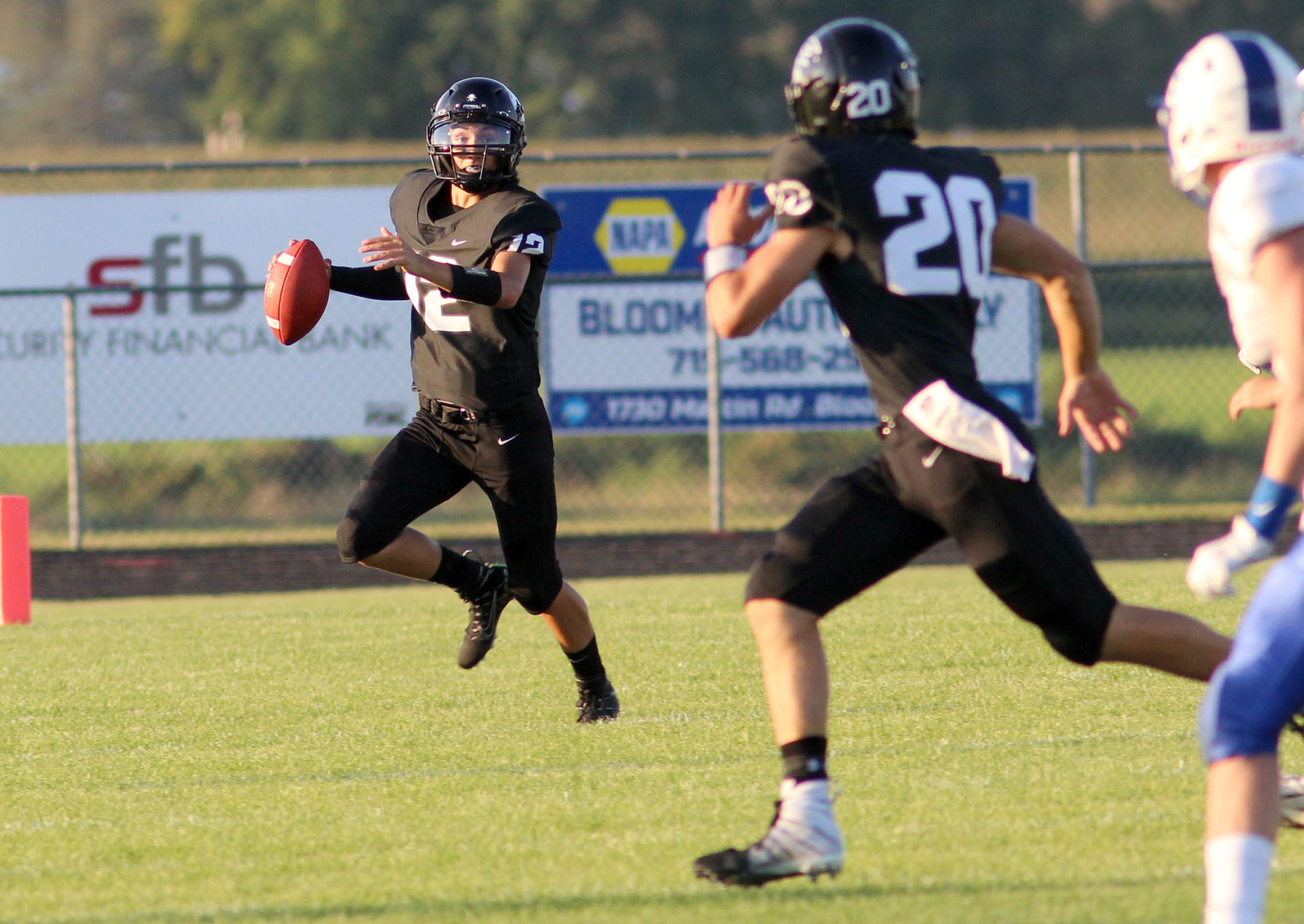 Saint Croix Falls at Bloomer football 8-23-19
